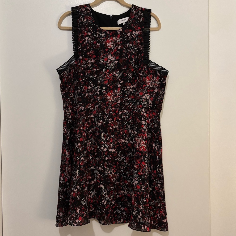 Reiss Louise Ditsy Floral Sleeveless Dress US 12